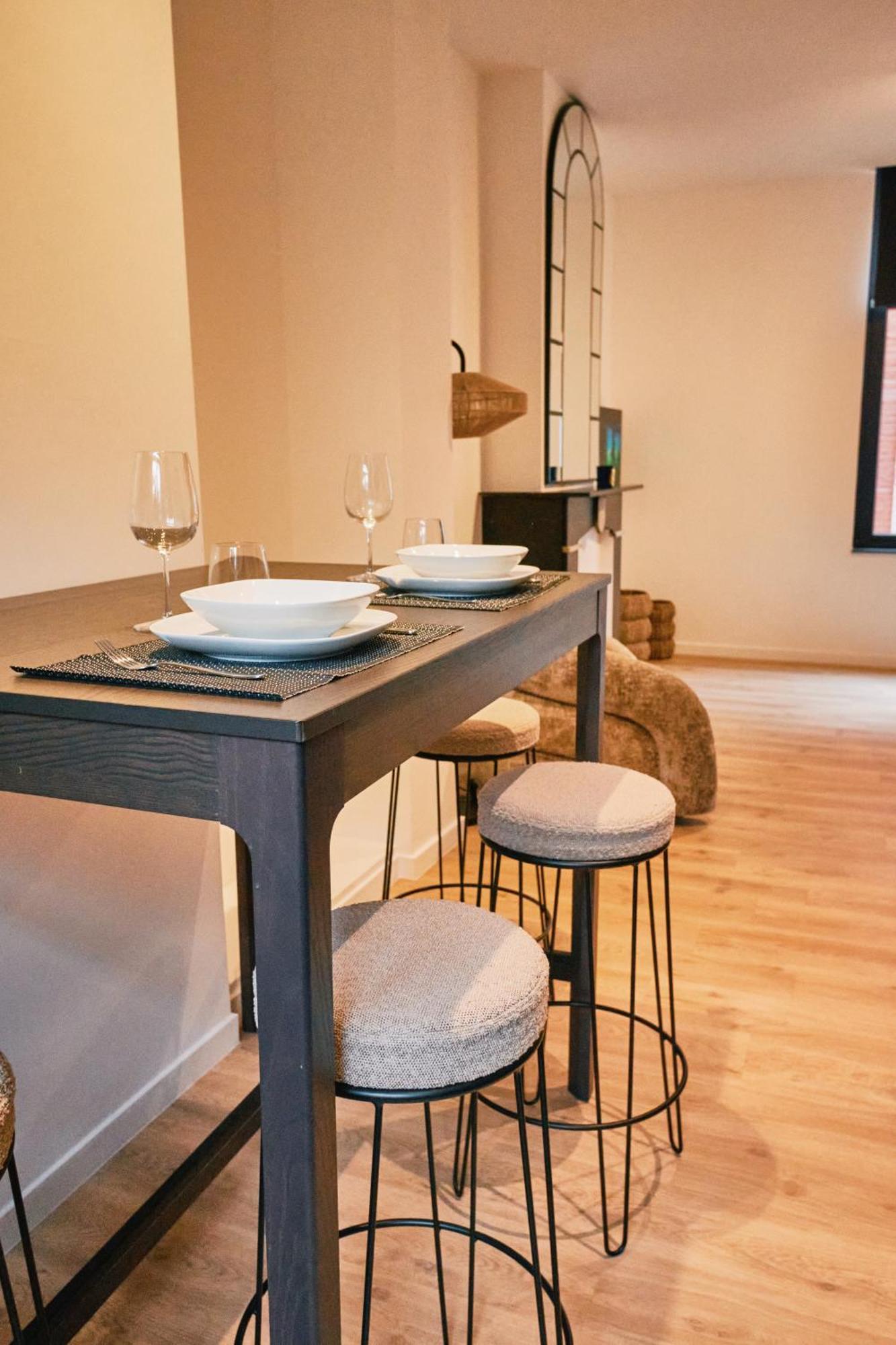 Urbanchic Appartement Cosy 1B Lieja Exterior foto